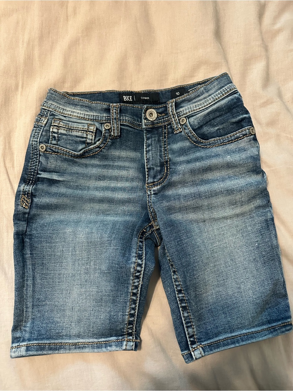 BKE Boys Blue Denim Shorts